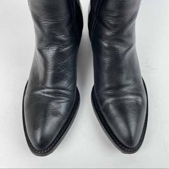 Alexander Wang Anouck Leather Ankle Boots - Picture 4 of 16